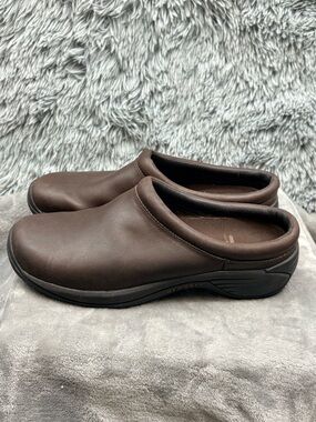 Merrell Loafers Womens 11 Encore Nova Performance Smooth Brown Slip On Shoes